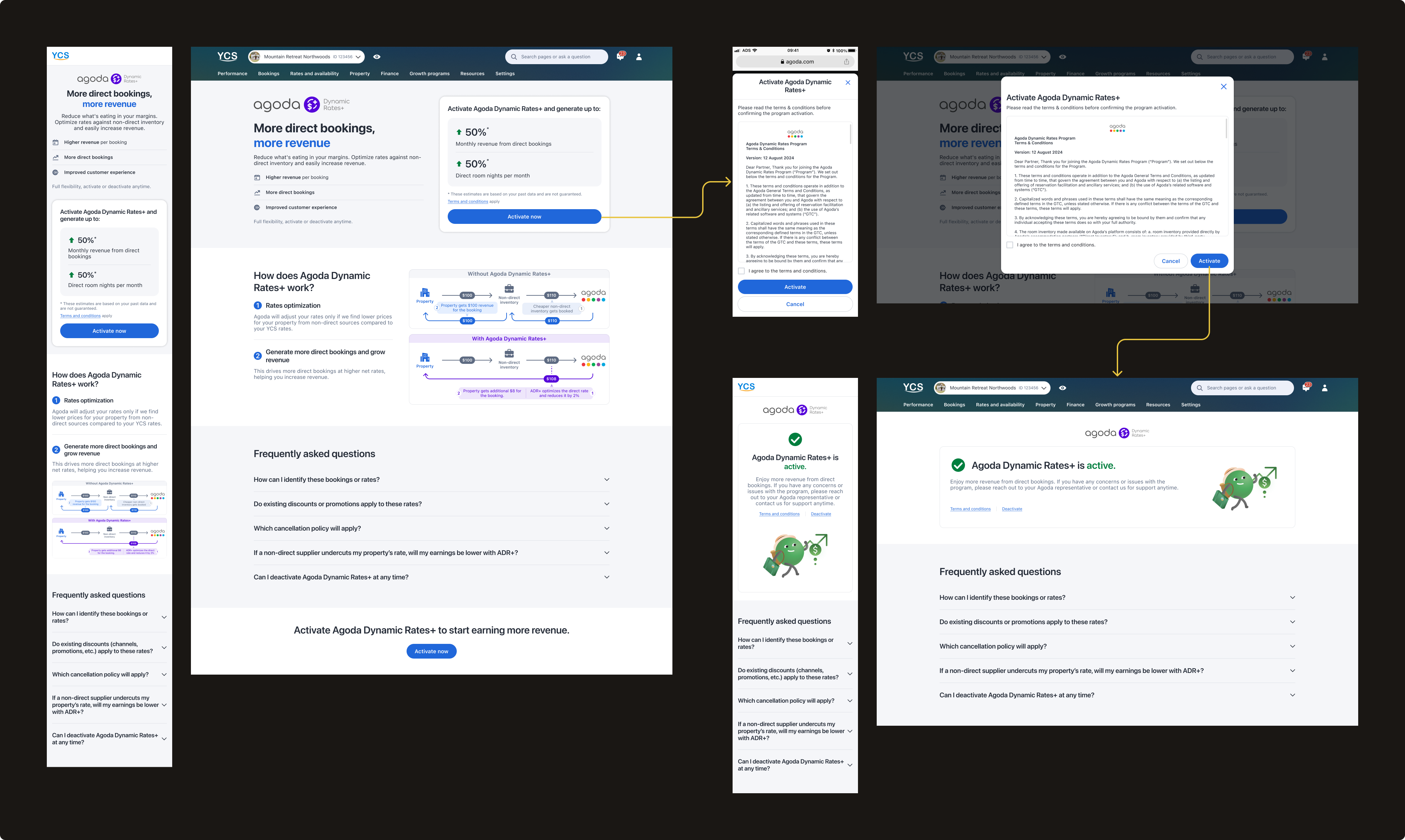ADR+ landing page & sign-up confirmation
